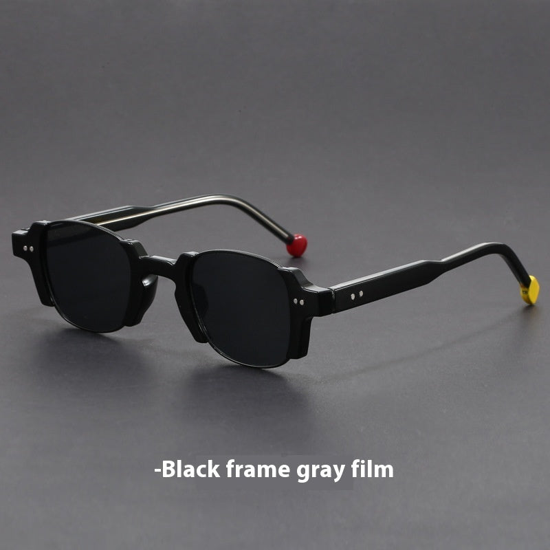 Retro Square Frame Sunglasses - European & American Style