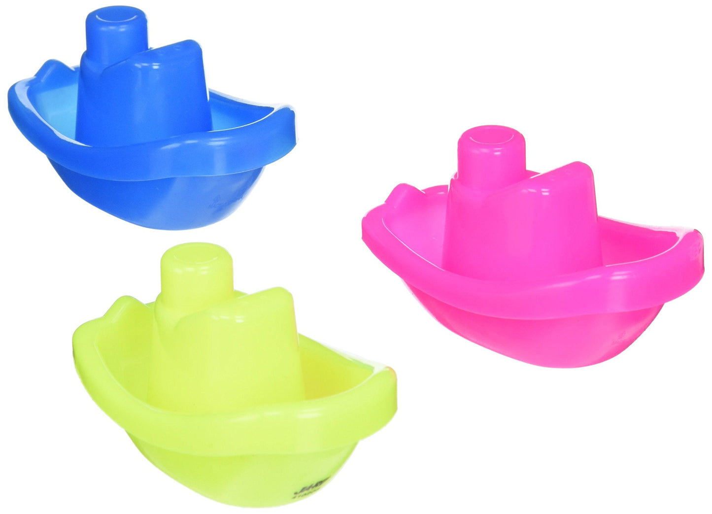 Ensemble de 3 bateaux de baignoire amusants à tirer - Empilez-les, reliez-les