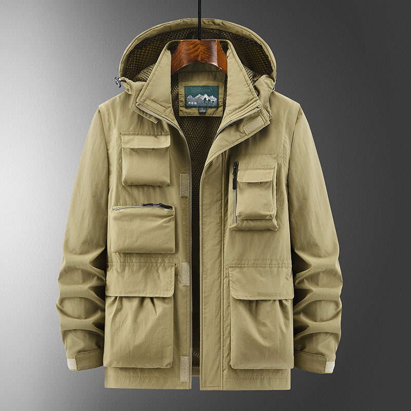Premium Outdoor Shell Jacket Overalls