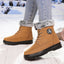 Bottes sauvages en coton doux pour femmes