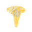 Anillo Bypass de Diamante de Oro Amarillo de 10K con 1.0 cttw