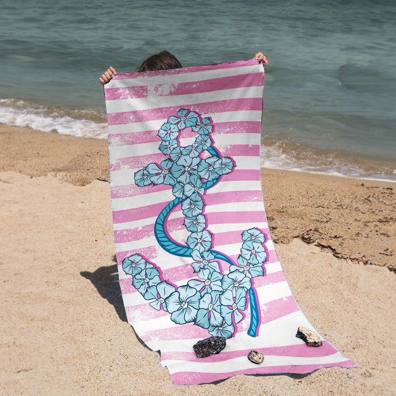 Fashion Duplex Printing Quick-Drying Beach Towel