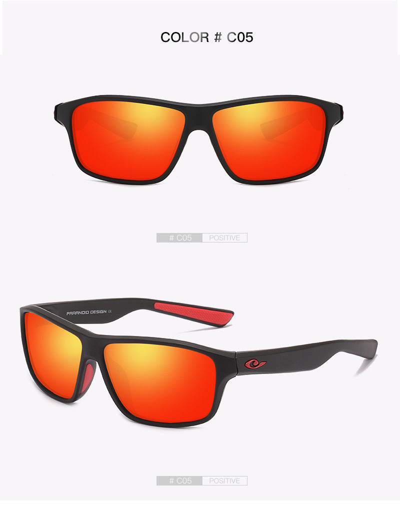Lunettes de soleil carrées premium pour hommes et femmes