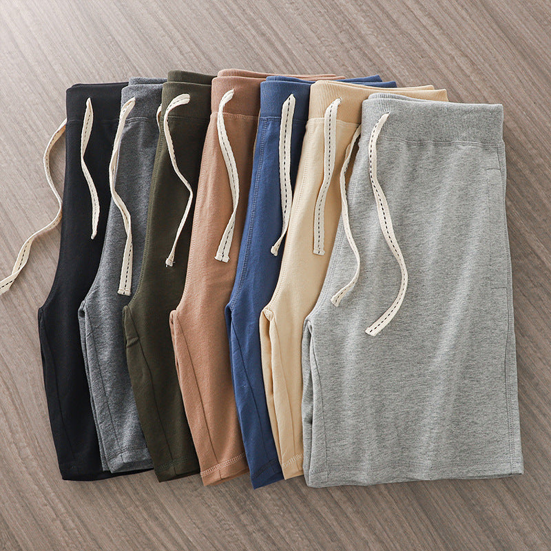 Premium Khaki Casual Men's Jogger Shorts