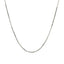 Sterling Silver Rhodium Plated Octagonal Snake Chain 1.1mm