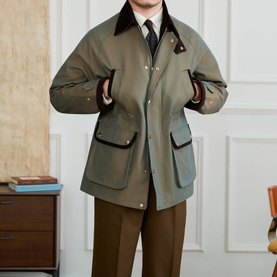 Vintage Blended Waterproof Outdoor Jacket