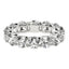 Bague Eternité en Diamant Lab Grown Taille Ronde en Or Blanc 14k