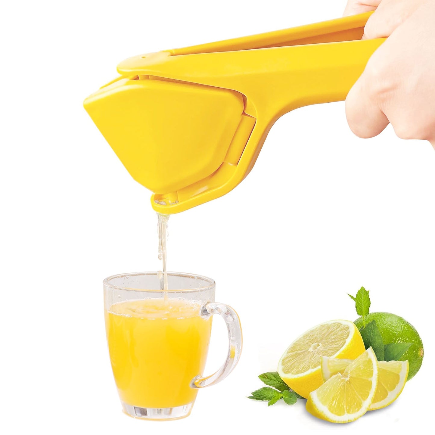 Premium Manual Lemon Squeezer with Fold Flat Design