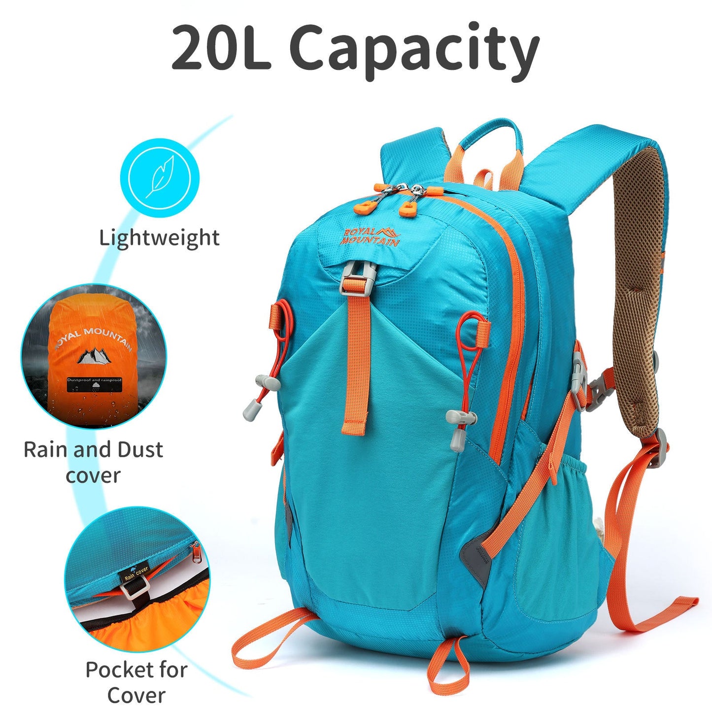 Mochila de Senderismo de Montañismo Premium para Actividades al Aire Libre