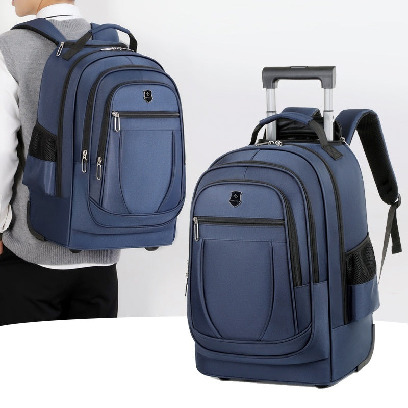 Sac à dos en tissu Oxford grande capacité avec tirette