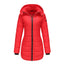 Veste imperméable en coton matelassé à manches longues