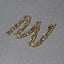 Cadena de Singapur de 2.1mm en Oro Amarillo de 14k