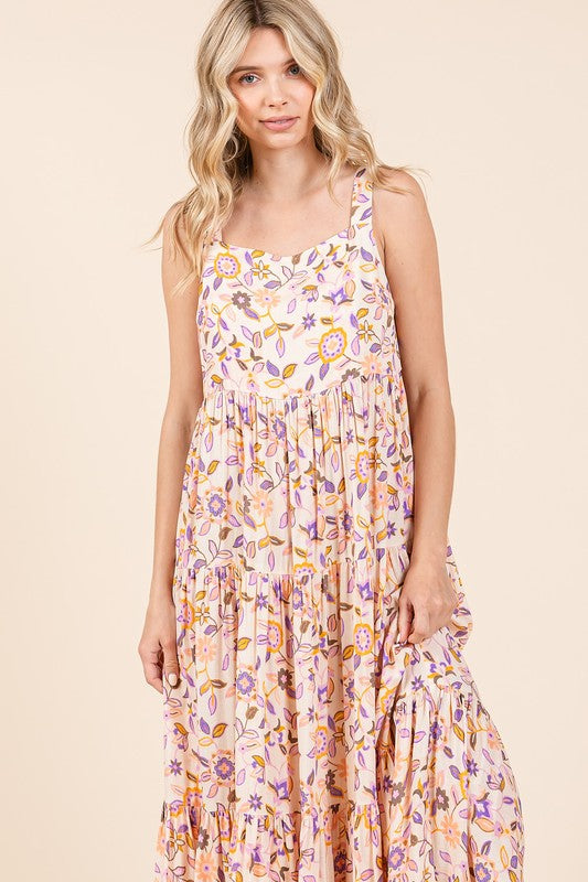 Robe Maxi ÉléGante à Fleurs - Parfaite pour les ÉVénements d'ÉTé