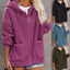 Cardigan ample imprimé sans bouton