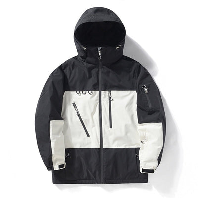 Chaqueta a Prueba de Viento con Color Combinado y Aislante