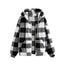 Sudadera de felpa con cremallera casual y elegante de manga larga