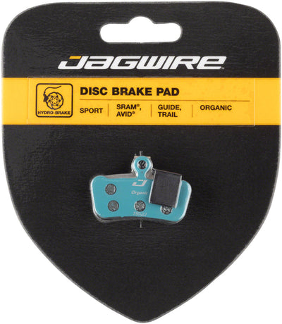 Plaquettes de frein à disque organiques Jagwire Sport pour freins SRAM et Avid