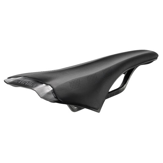 Selle Italia SLR Carbon Fill S1 Saddle con rieles de carbono - Negro