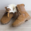 Bottes de neige extérieures brunes premium pour temps froid
