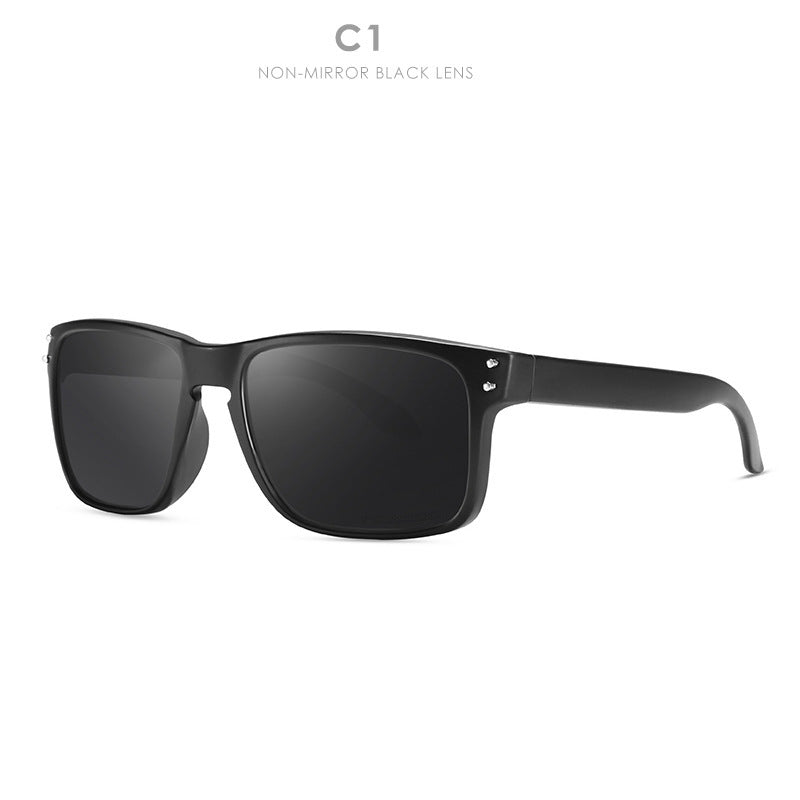 Square Sports Sunglasses for Men and Women - Multi-Color