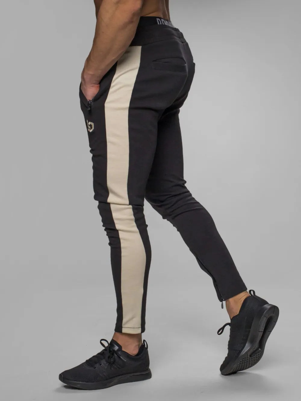 Pantalones Activos con Cordón para Hombre con Contraste