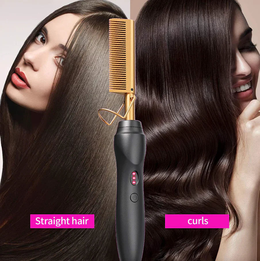 Pro Electric Beard Straightening Comb
