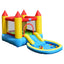 Kids Inflatable Bounce House Castle with Balls Pool