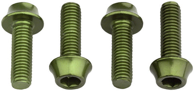 Wolf Tooth Water Bottle Cage Bolts - Set of 4 in Olive