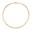Cadena Clásica Omega de Oro Amarillo de 14k - 6 mm