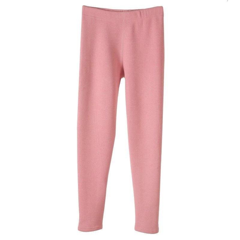 Leggings en Cachemire Chaud pour Femmes - Pantalons d'Hiver Élégants