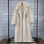Womens Elongated Wool Coat With Tailored Lapel