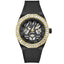 Guess Men's Black Round Dial Analog Watch