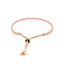 Adjustable Tennis Style Bracelet with Cubic Zirconia in Sterling Silver