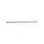 14K Yellow Gold Champagne Diamond Floral Cluster Bracelet