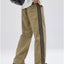 Men's Plus Size Drawstring Wide Leg Pants with Side Stripes