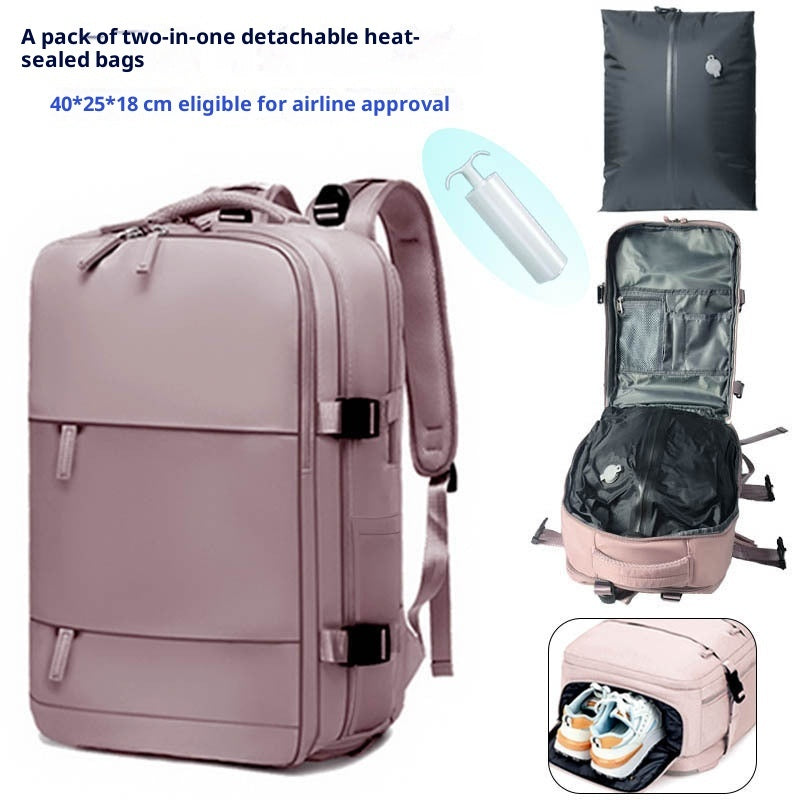 Premium Waterproof Vacuum-Compression Business Backpack