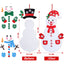 Juego de Muñeco de Nieve de Fieltro GBruno