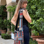 Sac Hobo Rayé Patchwork de la Collection Kathmandu