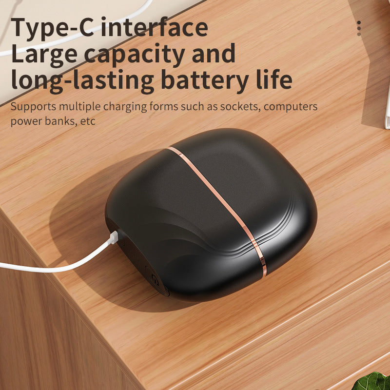 Peigne à lisser portable mini avec charge sans fil
