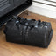 Premium Large Capacity PU Leather Travel Bag for Men - Black