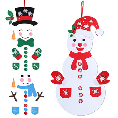 GBruno Felt Christmas Snowman Set