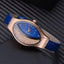 Montre de luxe élégante pour femmes avec bracelet en cuir