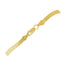 Tobillera de Herringbone Super Flex de Oro Amarillo de 14k - 1.5mm