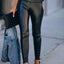 Black Faux Leather High Waist Leggings - Korvel