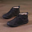 New Flat Snow Boots Winter Warm Non-slip Cotton Shoes Fashion Casual Waterproof Plush Ankle Boots - Korvel