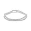 18K White Gold Diamond Double Row Tennis Bracelet - 7"