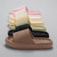 Chaussons d'été en EVA avec motif en losange - Chaussures d'intérieur pour femmes