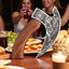 Viking-Style Pizza Cutter Axe – 8.5" Blade with Rosewood Grip - Korvel