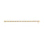 Pulsera de Clúster de Diamantes y Enlace X de Oro Amarillo de 10k - 2.00 Cttw