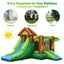 Kids Inflatable Jungle Bounce House Castle